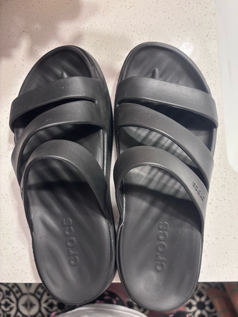 Crocs Getaway Strappy Sandals 7